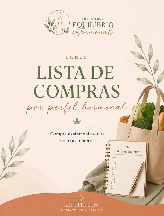 Capa do bônus Lista de Compras por Perfil